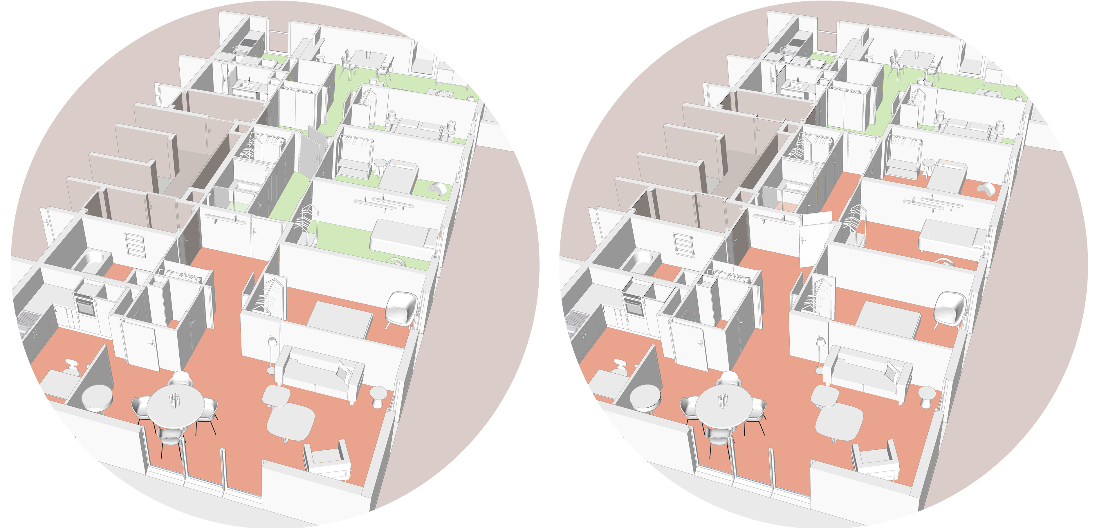 Cosharing PAIR IMPAIRE Vignettes